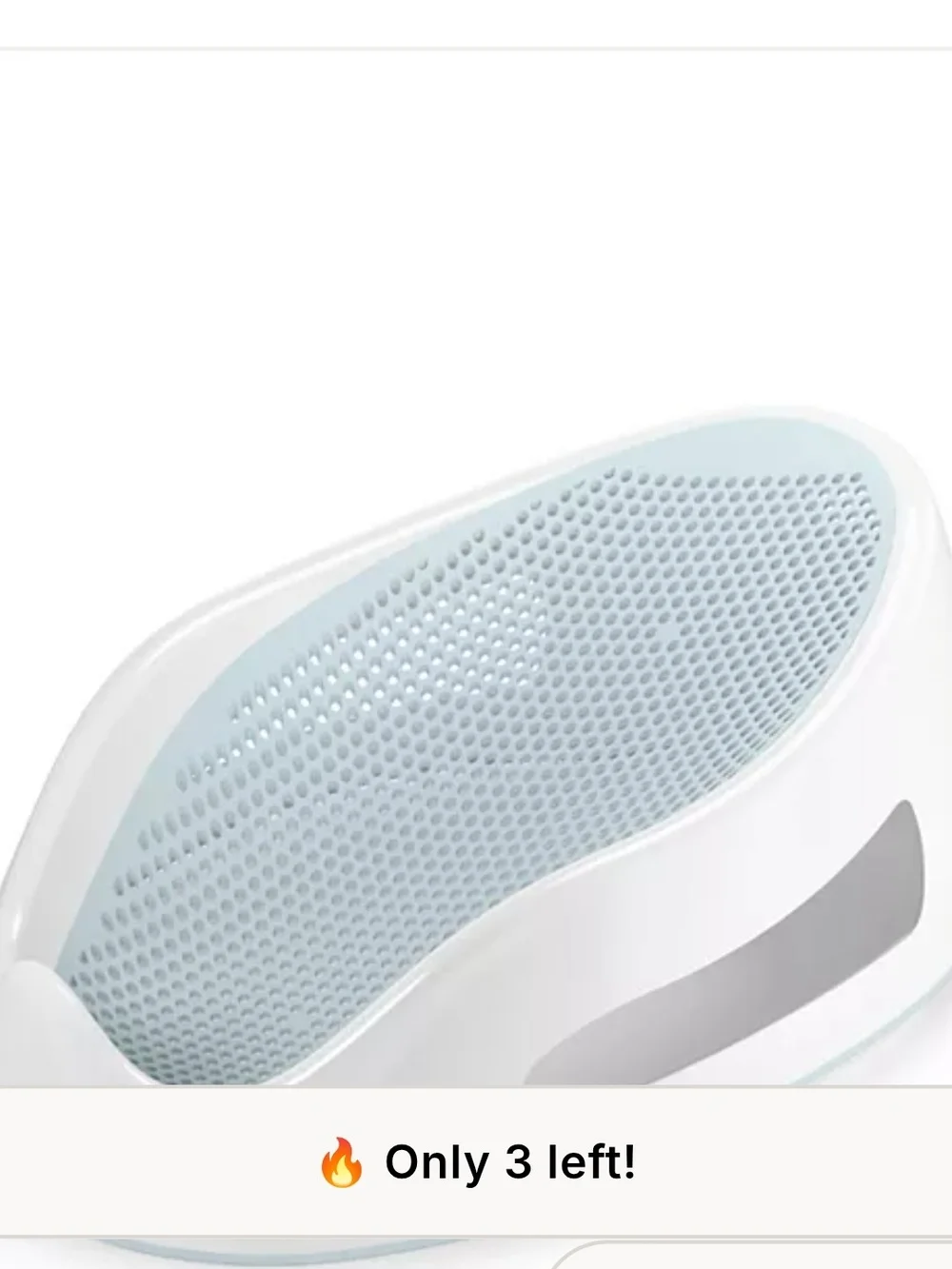 Aqua Bath Support for Newborns — White and Light Blue & Yokidoo Shower Head